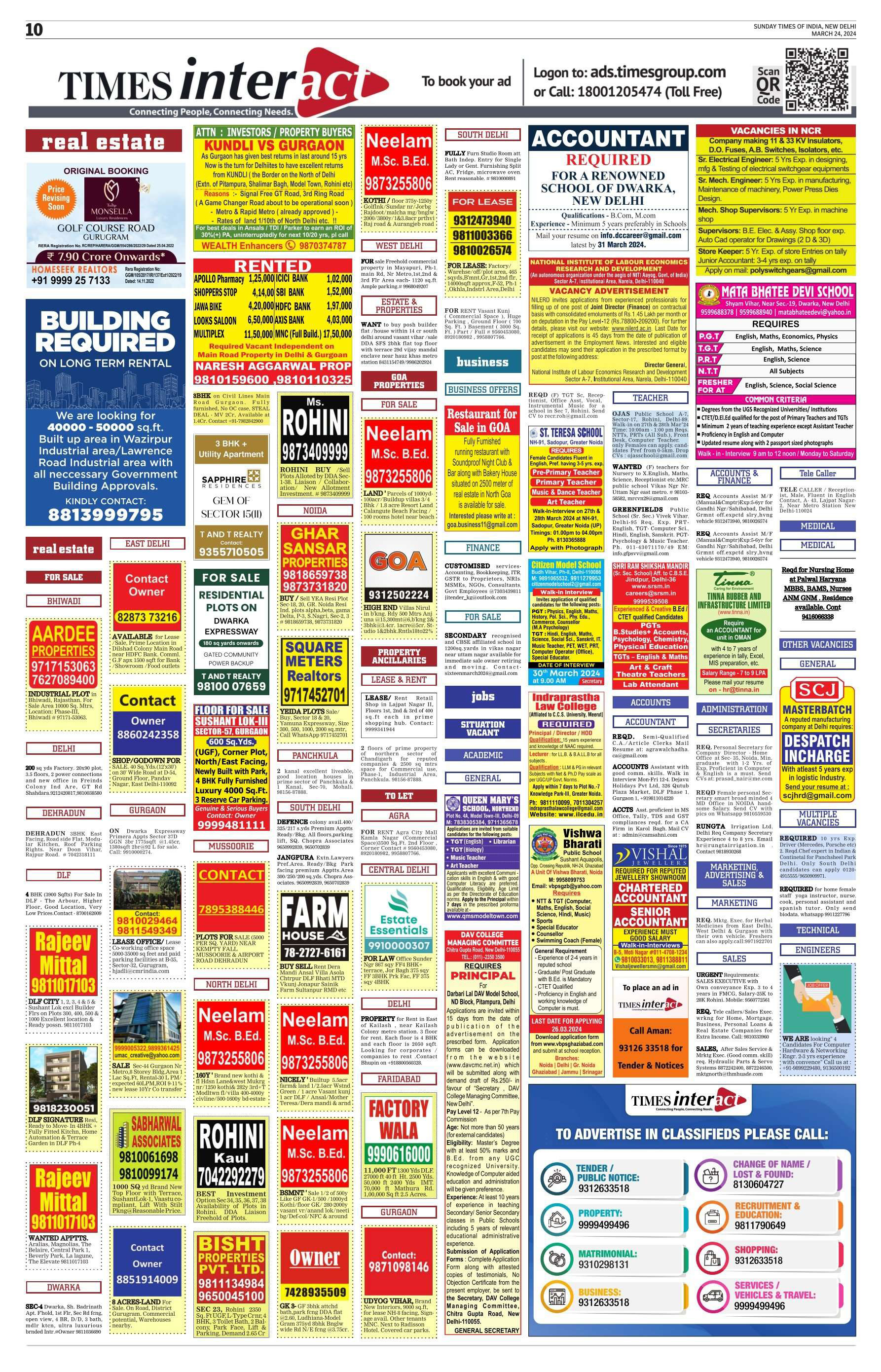 Property Ad in Newspaper