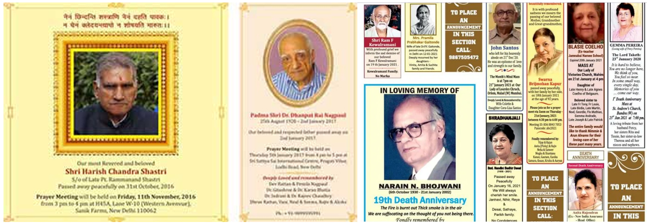 Book Remembrance Ad in Newspaper