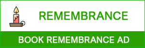 Remembrance Ad in Newspaper