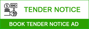 Tender Notice Ad in Newspaper